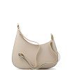 Kožená kabelka Viviana béžová