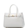 Kožená kabelka Liliane bílá