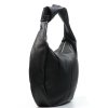 Kožená kabelka Savina černá