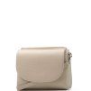 Kožená crossbody kabelka Otilia béžová