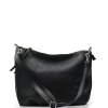 Kožená kabelka Arden černá