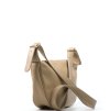 Kožená crossbody kabelka Effie taupe
