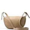 Kožená crossbody kabelka Effie taupe