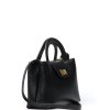 Kožená kabelka Azalea černá