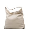 Kožená kabelka Gena béžová