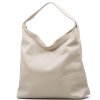 Kožená kabelka Gena béžová