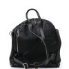 Unikát kožený batůžek Ziena černý