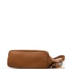 Kožená kabelka Dania koňakově hnědá