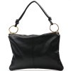 Kožená kabelka Stela černá
