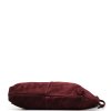 Kožená kabelka Stina bordó