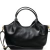 Kožená kabelka Sofia černá