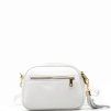 Kožená crossbody kabelka Odette bílá