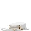 Kožená crossbody kabelka Odette bílá