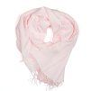 Dámská pašmínová šála světle růžová