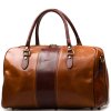 Kožená cestovní taška Tonny koňakově hnědá