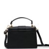 Kožená kabelka Chantal černá