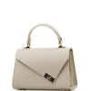 Kožená kabelka Milla béžová