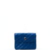 Dámská kožená peněženka Joan modrá