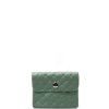 Dámská kožená peněženka Joan zelená