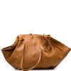 Kožená shopper kabelka Hillie koňakově hnědá