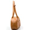 Kožená kabelka Karina koňakově hnědá