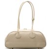 Kožená kabelka Karina béžová