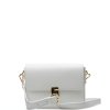 Kožená crossbody kabelka Sorya bílá