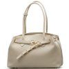 Kožená kabelka Nizza béžová