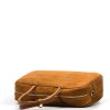 Kožená kabelka Thea koňakově hnědá