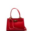 Kožená kabelka Malin červená