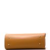 Kožená kabelka Fiorela koňakově hnědá