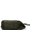 Kožená kabelka Jade olivově zelená