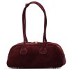 Kožená kabelka Rita bordó