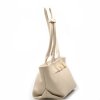 Kožená kabelka Nico béžová