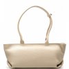 Kožená kabelka Nico béžová