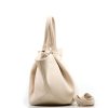 Unikát kožená kabelka Turia béžová
