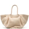 Kožená kabelka Turia béžová