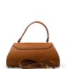 Kožená kabelka Miron koňakově hnědá