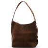 Kožená kabelka Malve hnědá