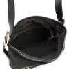 Kožená kabelka Samon černá