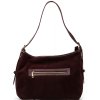 Kožená kabelka Samon bordó