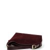 Kožená kabelka Samon bordó