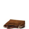 Kožená kabelka Samon hnědá