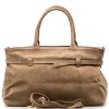 Kožená kabelka Elisa taupe
