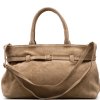 Kožená kabelka Elisa taupe