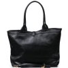 Kožená kabelka Riana černá