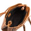 Kožená kabelka Marisa koňakově hnědá