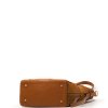 Kožená kabelka Ambara koňakově hnědá