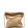 Kožená prošívaná kabelka Susanna taupe