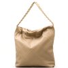Kožená prošívaná kabelka Susanna taupe